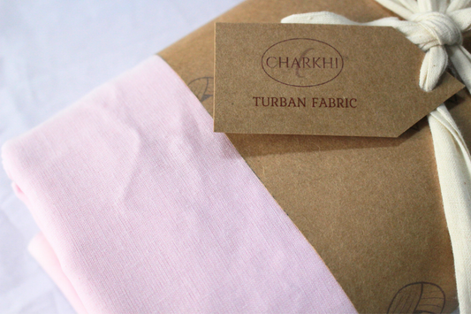 Full Voile Traditional Sikh/Punjab/Sardar Pagri or Turban for Mens-Baby Pink