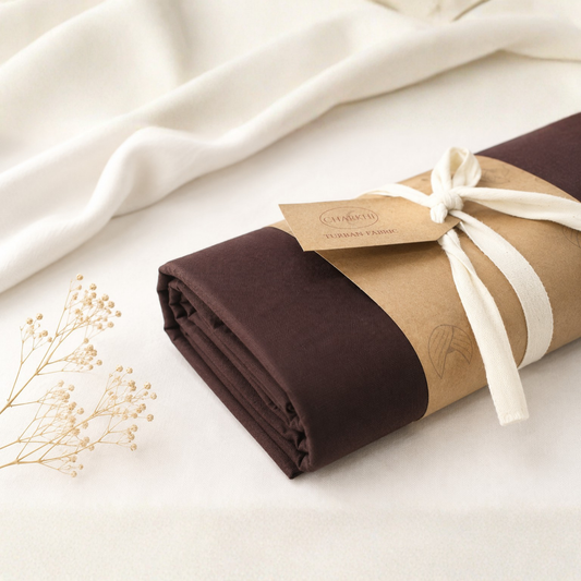 Full Voile Traditional Sikh/Punjab/Sardar Pagri or Turban for Mens-Dark Chocolate
