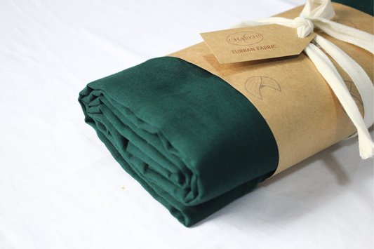 Full Voile Traditional Sikh/Punjab/Sardar Pagri or Turban for Mens-Emerald Green