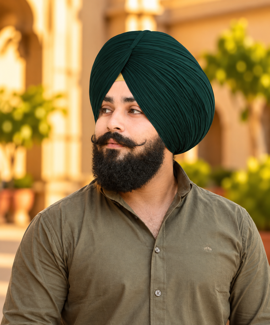 Premium Full Voile Pagri Turban for Mens