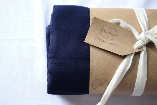 Full Voile Traditional Sikh/Punjab/Sardar Pagri or Turban for Mens-Tohra Blue