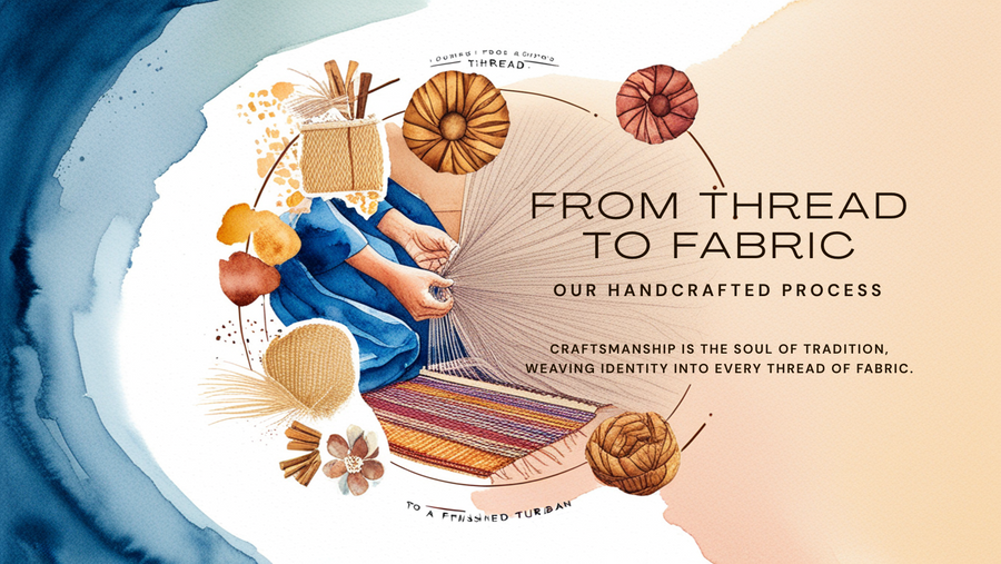 From Thread to Turban: Our Handcrafted Process Explained