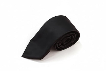 Men’s Premium Tie Set – Formal Neckties for Office, Party & Wedding | Classic Solid Black, Maroon & Grey Striped Tie Combo | Silk Finish Neck Tie Gift Set