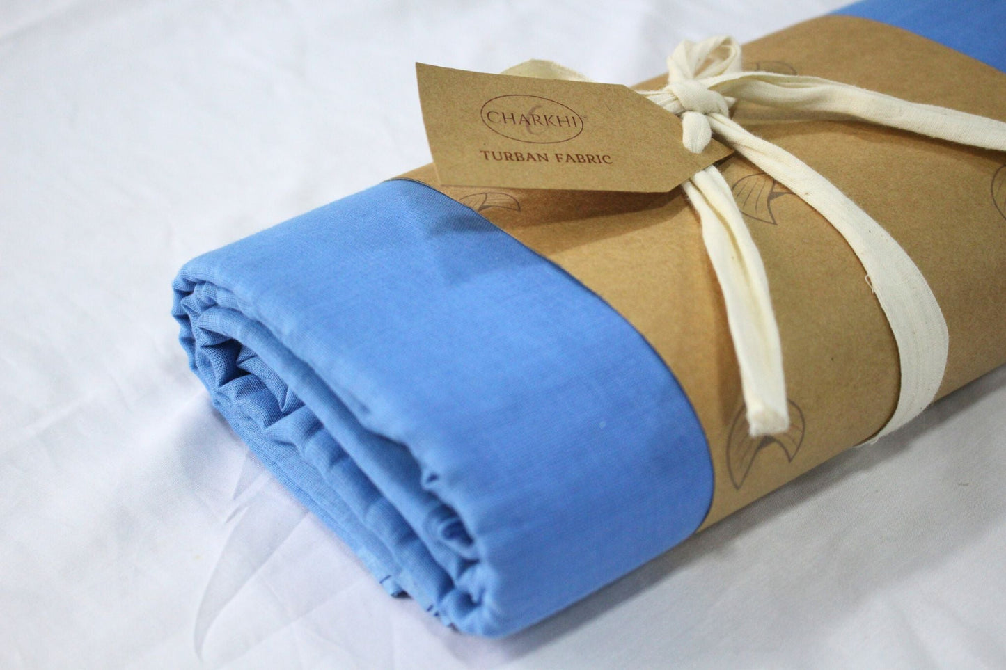 Full Voile Traditional Sikh/Punjab/Sardar Pagri or Turban for Mens- Aqua Blue