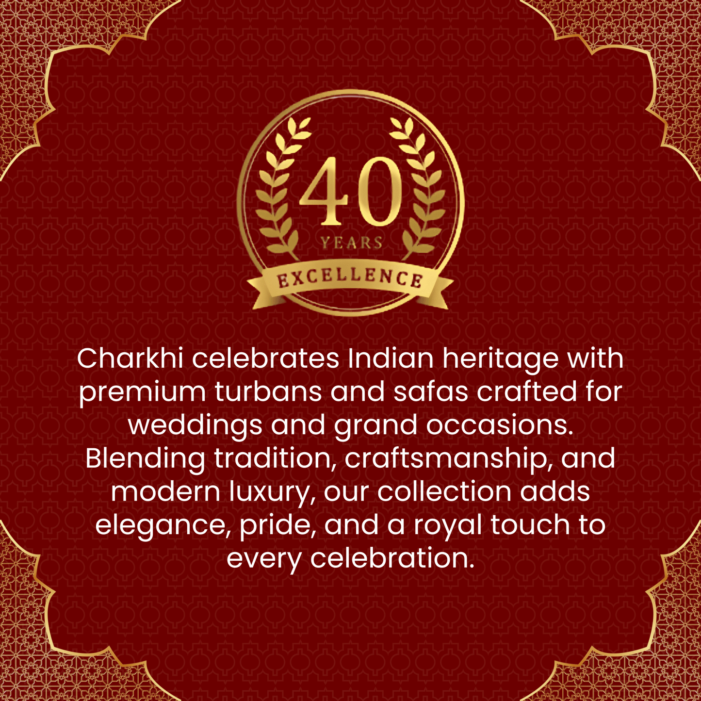 Premium Full Voile Pagri Turban for Mens