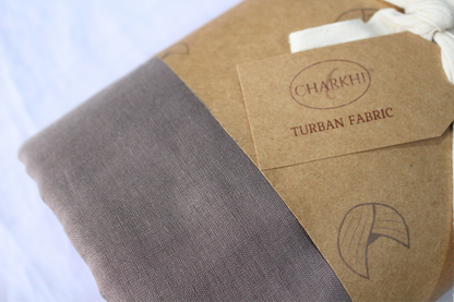Full Voile Traditional Sikh/Punjab/Sardar Pagri or Turban for Mens- Dark Grey