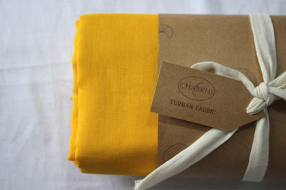 Full Voile Traditional Sikh/Punjab/Sardar Pagri or Turban for Mens-Marigold