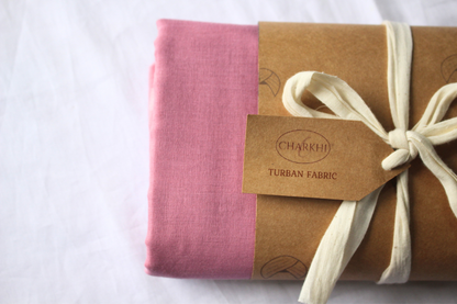 Full Voile Traditional Sikh/Punjab/Sardar Pagri or Turban for Mens - Onion Pink