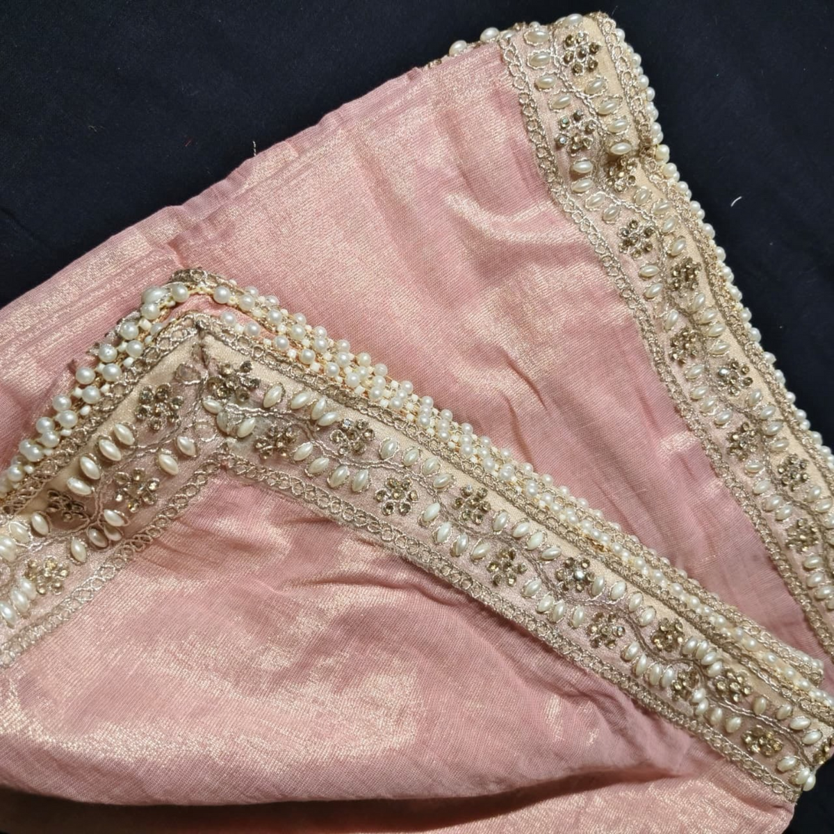 CHARKHI Men’s Wedding Safa with Dupatta | Ethnic Turban/Pagri for Groom | Royal Maharaja Pagdi with Sherwani Stole for Wedding, Baraat (Oniyan Pink - SB)