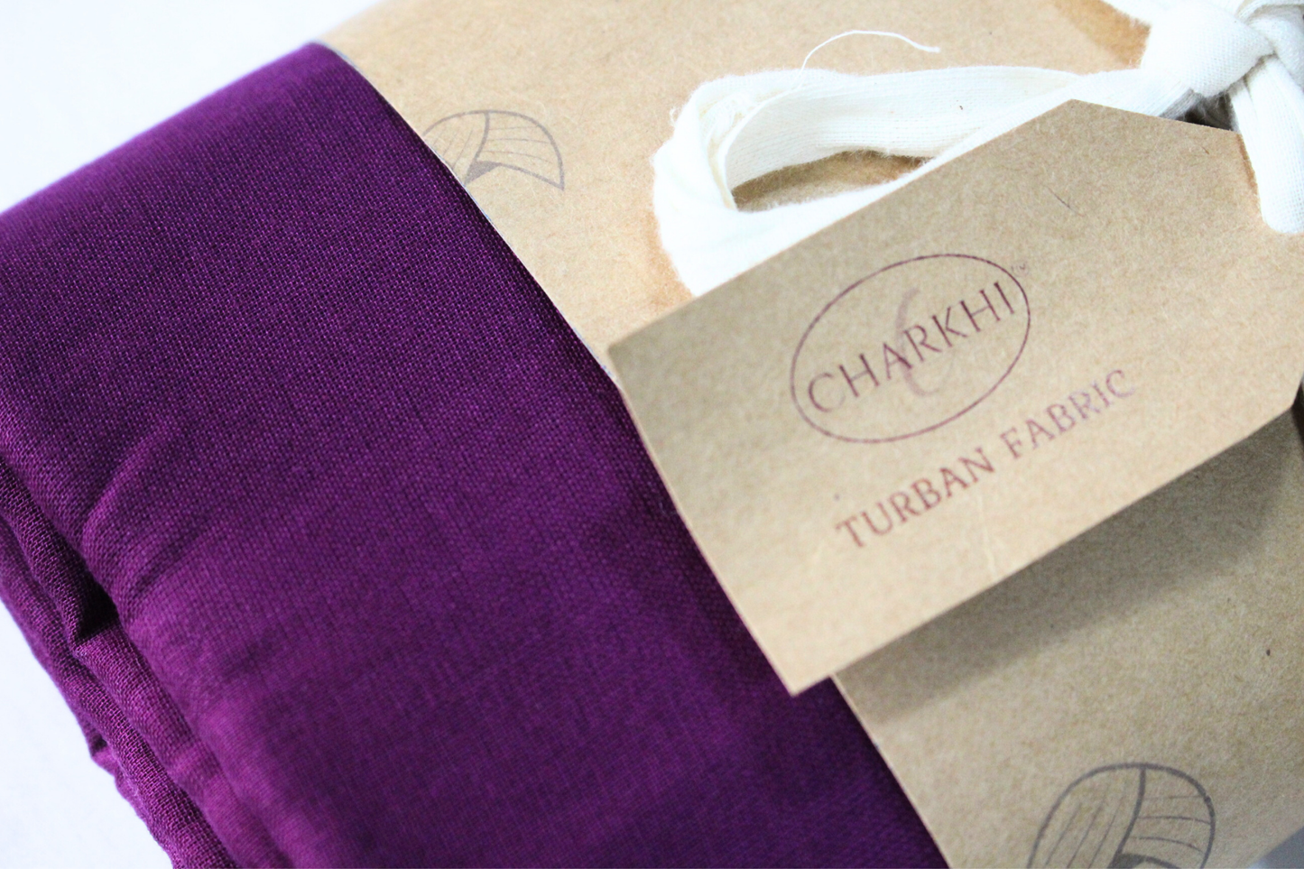 Full Voile Traditional Sikh/Sardar Pagri or Turban for Mens - Purple Wine