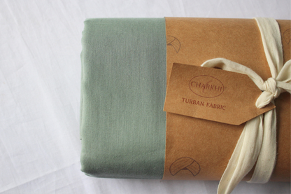 Full Voile Traditional Sikh/Punjab/Sardar Pagri or Turban for Mens-Sage Green