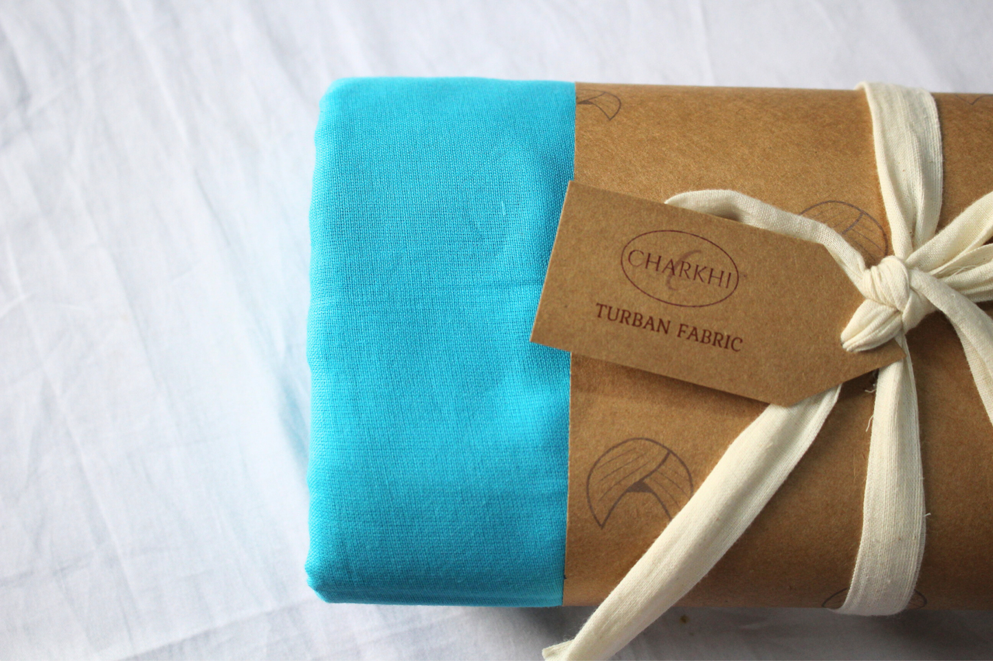 Full Voile Traditional Sikh/Punjab/Sardar Pagri or Turban for Mens - Sky  Blue