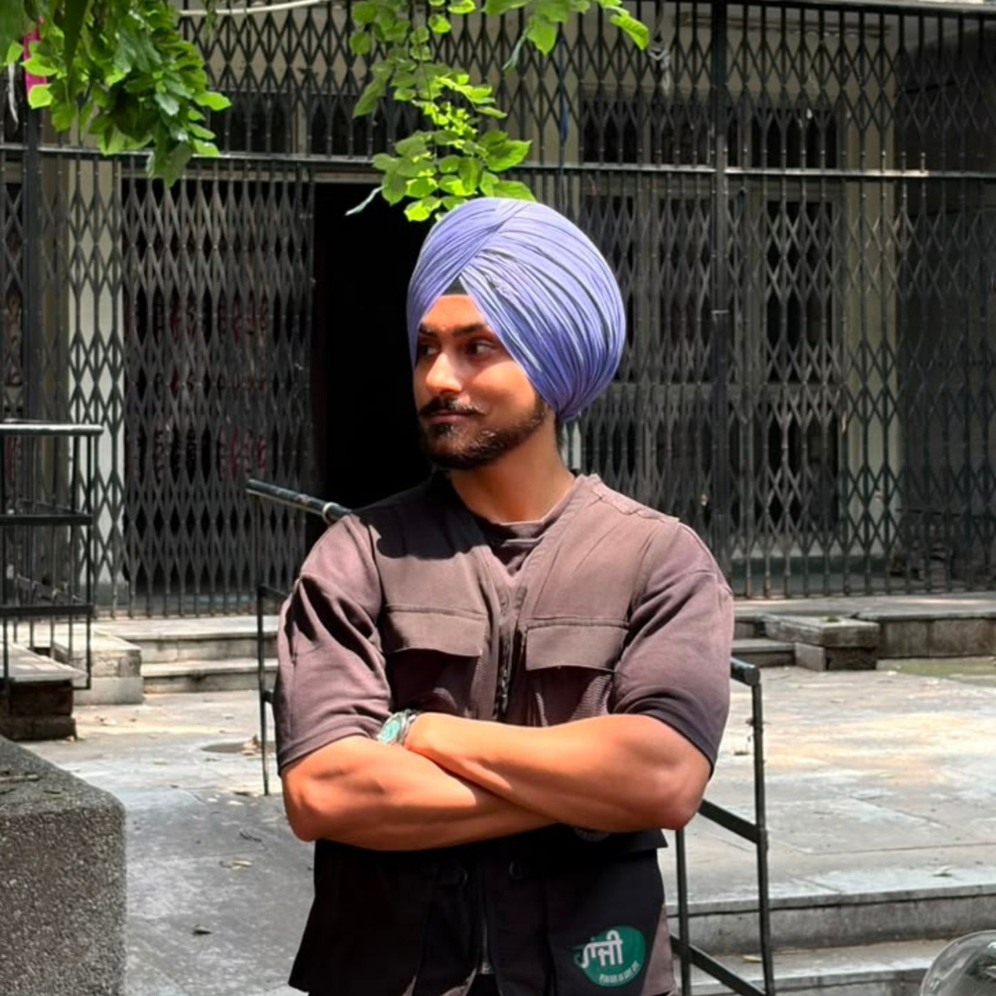 Full Voile Traditional Sikh/Punjab/Sardar Pagri or Turban for Mens-Lavender