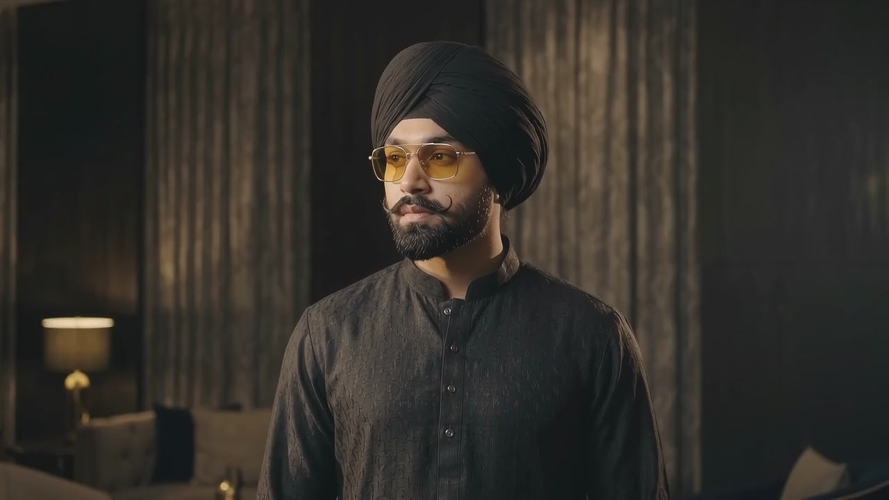 vedio black turban